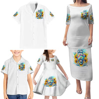 Skull Girl Family Matching Puletasi and Hawaiian Shirt Assuming I Was Like Most Girls Was Your First Mistake - Wonder Print Shop