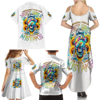 Skull Girl Family Matching Summer Maxi Dress and Hawaiian Shirt Assuming I Was Like Most Girls Was Your First Mistake - Wonder Print Shop