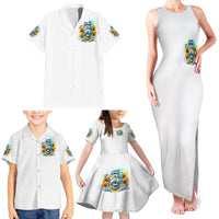 Skull Girl Family Matching Tank Maxi Dress and Hawaiian Shirt Assuming I Was Like Most Girls Was Your First Mistake - Wonder Print Shop