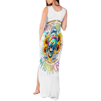 Skull Girl Tank Maxi Dress Assuming I Was Like Most Girls Was Your First Mistake - Wonder Print Shop