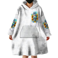 Skull Girl Wearable Blanket Hoodie Assuming I Was Like Most Girls Was Your First Mistake - Wonder Print Shop