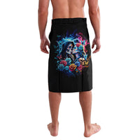 Couple Skull Lavalava It't You And Me Against The World Baby - Wonder Print Shop