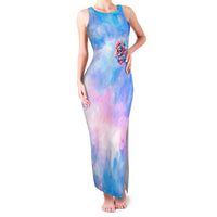 Rose Skull Family Matching Tank Maxi Dress and Hawaiian Shirt The Good Girl In Me Got Tired Of The Bullshit - Wonder Print Shop