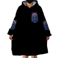 Queen Skull Wearable Blanket Hoodie Bitch I'm Not A Princess I'm The Fucking Queen - Wonder Print Shop
