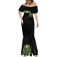 Old Skull Mermaid Dress I Stopped Fighting My Inner Demons We On The Same Side Now - Wonder Print Shop