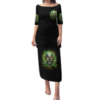 Old Skull Puletasi I Stopped Fighting My Inner Demons We On The Same Side Now - Wonder Print Shop