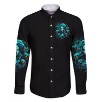 Lady Skull Family Matching Tank Maxi Dress and Hawaiian Shirt Assuming I Was Like Most Girls Was Your First Mistake - Wonder Print Shop