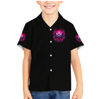 Rose Skull Family Matching Mermaid Dress and Hawaiian Shirt Stuck Between IDK IDC And IDGAF - Wonder Print Shop