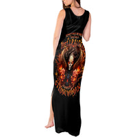 Angel Skull Tank Maxi Dress Sometimes An Angel Sometimes A Hellrasier - Wonder Print Shop