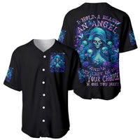 Flame Skull Baseball Jersey If You Kick Me When I'm Down You Better Pray I Don't Get Up - Wonder Print Shop