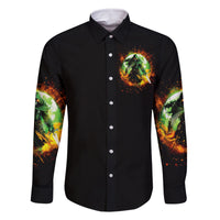 Fairy Skull Family Matching Long Sleeve Bodycon Dress and Hawaiian Shirt In My Next Life I Want To Be The Karme Fairy - Wonder Print Shop