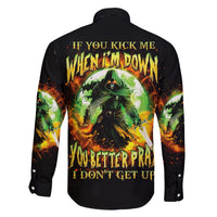 Fairy Skull Family Matching Off Shoulder Short Dress and Hawaiian Shirt In My Next Life I Want To Be The Karme Fairy - Wonder Print Shop