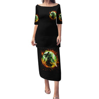 Fairy Skull Family Matching Puletasi and Hawaiian Shirt In My Next Life I Want To Be The Karme Fairy - Wonder Print Shop