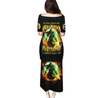 Fairy Skull Family Matching Puletasi and Hawaiian Shirt In My Next Life I Want To Be The Karme Fairy - Wonder Print Shop