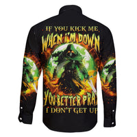 Fairy Skull Family Matching Short Sleeve Bodycon Dress and Hawaiian Shirt In My Next Life I Want To Be The Karme Fairy - Wonder Print Shop