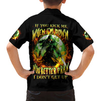 Fairy Skull Kid Hawaiian Shirt In My Next Life I Want To Be The Karme Fairy - Wonder Print Shop