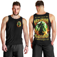 Fairy Skull Men Tank Top In My Next Life I Want To Be The Karme Fairy - Wonder Print Shop