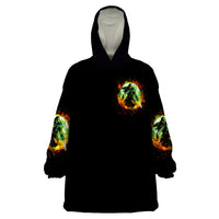 Fairy Skull Wearable Blanket Hoodie In My Next Life I Want To Be The Karme Fairy - Wonder Print Shop