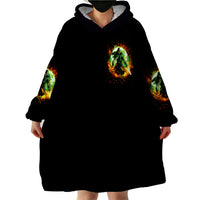 Fairy Skull Wearable Blanket Hoodie In My Next Life I Want To Be The Karme Fairy - Wonder Print Shop