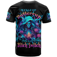 Witch Skull T Shirt I'm A Good Person But Don't Give Me A Reason To Show My Evel Side - Wonder Print Shop