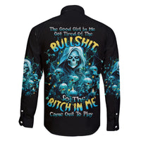 Irsh Girl Skull Family Matching Off Shoulder Short Dress and Hawaiian Shirt Drink Up Bitch - Wonder Print Shop