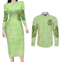 Thunder Skull Couples Matching Long Sleeve Bodycon Dress and Long Sleeve Button Shirt I'm Not Anti Social I'm Just Not User Friendly - Wonder Print Shop