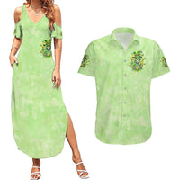 Thunder Skull Couples Matching Summer Maxi Dress and Hawaiian Shirt I'm Not Anti Social I'm Just Not User Friendly - Wonder Print Shop