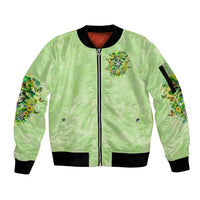 Thunder Skull Sleeve Zip Bomber Jacket I'm Not Anti Social I'm Just Not User Friendly - Wonder Print Shop