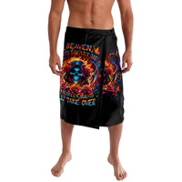 Flame Skull Lavalava Heaven Don't Want Me And Hell's Afraid I'll Take Over - Wonder Print Shop