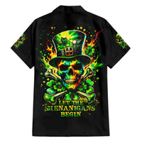Irish Skull Hawaiian Shirt Let The Shenanigans Begin - Wonder Print Shop