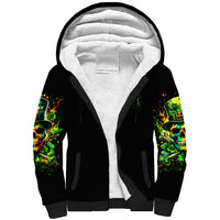 Irish Skull Sherpa Hoodie Let The Shenanigans Begin - Wonder Print Shop