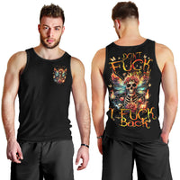 Fairy Skull Men Tank Top Don't Fuck With Me I Fuck Back - Wonder Print Shop