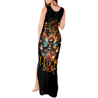 Fairy Skull Tank Maxi Dress Don't Fuck With Me I Fuck Back - Wonder Print Shop
