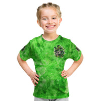 Irish Skull Kid T Shirt Shamrock And Roll - Wonder Print Shop