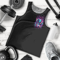 Rose Skull Men Tank Top The Good Girl In Me Got Tired Of The Bullshit So The Bitch In Me Came Out To Play - Wonder Print Shop