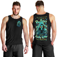 Witch Skull Men Tank Top The Good Girl In Me Got Tired Of The Bullshit So The Bitch In Me Came Out To Play - Wonder Print Shop