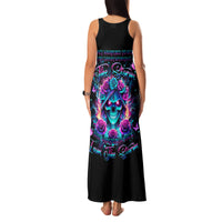 Rose Skull Family Matching Tank Maxi Dress and Hawaiian Shirt She Whispered Back Iam The Storm - Wonder Print Shop