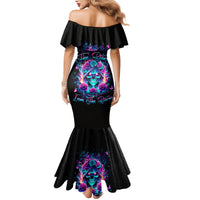 Rose Skull Mermaid Dress She Whispered Back Iam The Storm - Wonder Print Shop