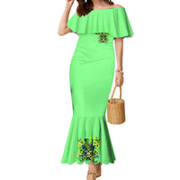 Irish Skull Mermaid Dress I'm Not Anti Social I'm Just Not User Friendly - Wonder Print Shop
