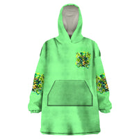 Irish Skull Wearable Blanket Hoodie I'm Not Anti Social I'm Just Not User Friendly - Wonder Print Shop