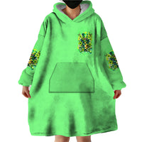 Irish Skull Wearable Blanket Hoodie I'm Not Anti Social I'm Just Not User Friendly - Wonder Print Shop