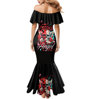 Devil Skull Mermaid Dress Little Bit Of Devil In These Angel eyes - Wonder Print Shop