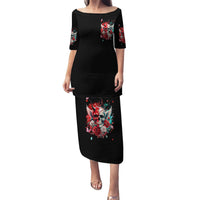 Devil Skull Puletasi Little Bit Of Devil In These Angel eyes - Wonder Print Shop