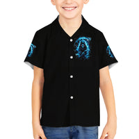 Skull Reaper Hawaiian Shirt I Can't Go To Hell The Devil Still Has A Restraining Order Against Me - Wonder Print Shop