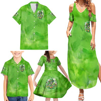 Irish Skull Family Matching Summer Maxi Dress and Hawaiian Shirt Irish Today - Wonder Print Shop