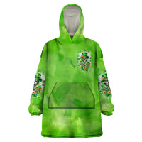 Irish Skull Wearable Blanket Hoodie Irish Today - Wonder Print Shop