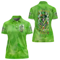 Irish Skull Women Polo Shirt Irish Today - Wonder Print Shop