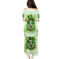 Irish Skull Family Matching Puletasi and Hawaiian Shirt Drink Up Bitches - Wonder Print Shop