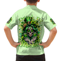 Irish Skull Hawaiian Shirt Drink Up Bitches - Wonder Print Shop