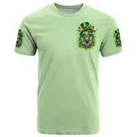 Irish Skull T Shirt Drink Up Bitches - Wonder Print Shop